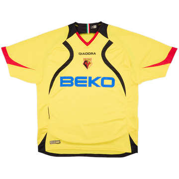 2007-08 Watford Home Shirt - 9/10 - (XL)