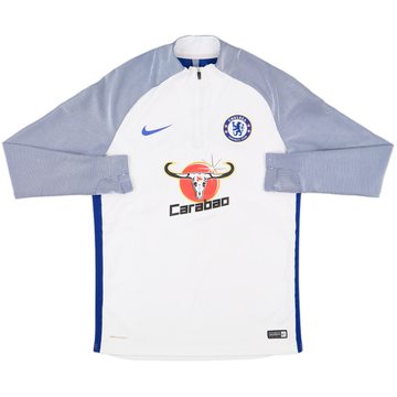 2017-18 Chelsea Nike Dri-Fit 1/4 Zip Drill Top - 8/10 - (M)