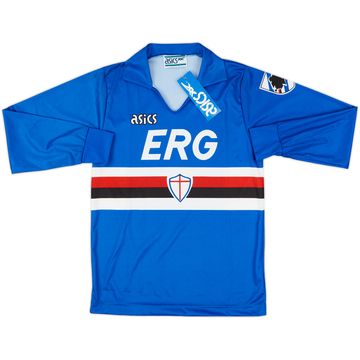 1990-92 Sampdoria Home L/S Shirt (M.Boys)