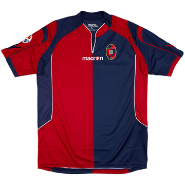 2009-10 Cagliari Home Shirt - 9/10 - (L)