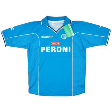 2000-01 Napoli Home Shirt (XL.Boys)