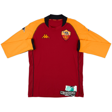 2002-03 Roma European Away L/S Shirt (L)