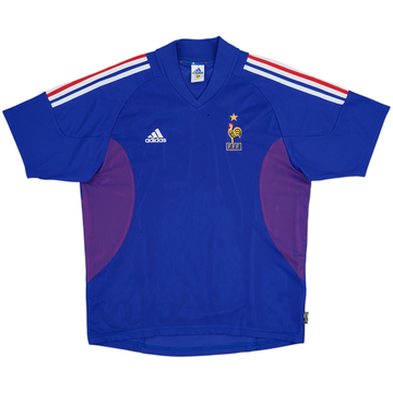 2002-04 France Home Shirt - 4/10 - (L)
