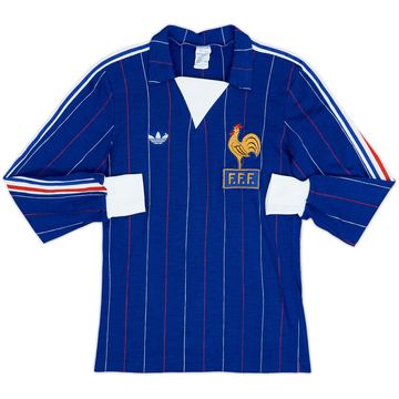 1980-82 France Home L/S Shirt - 8/10 - (L.Boys)