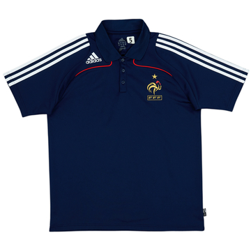 2007-08 France adidas Polo Shirt - 9/10 - (M/L)