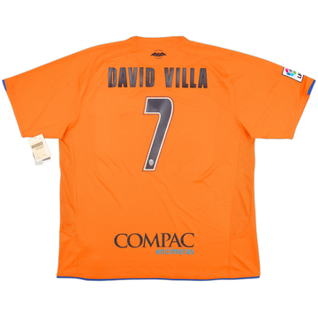 2007-08 Valencia Away Shirt David Villa #7 (XXL)