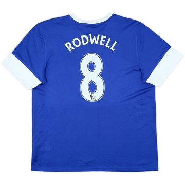 2012-13 Everton Home Shirt Rodwell #8 (XL)