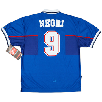 1997-99 Rangers Home Shirt Negri #9 (L)