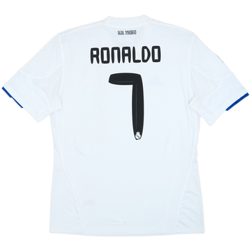 2010-11 Real Madrid Home Shirt Ronaldo #7 (L)