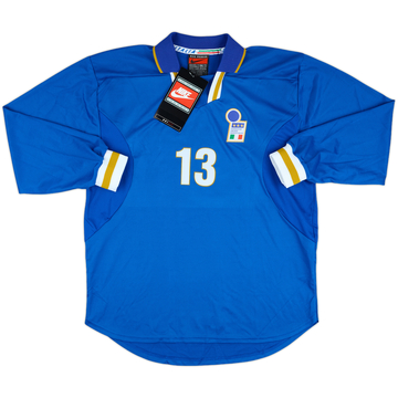 1996-97 Italy Player Issue Home L/S Shirt #13 (XL)