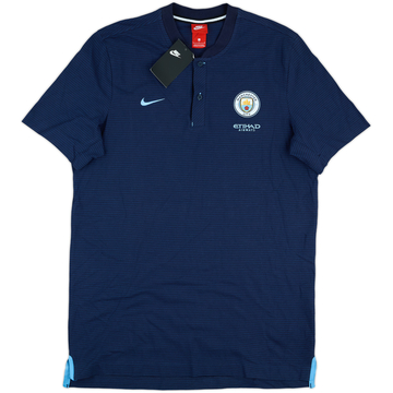 2017-18 Manchester City Nike Polo Shirt (L)
