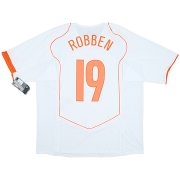 2004-06 Netherlands Away Shirt Robben #19 (XXL)