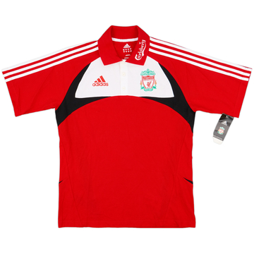 2007-08 Liverpool adidas Polo Shirt (S)
