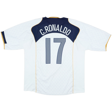 2004-06 Portugal Away Shirt C.Ronaldo #17 - 6/10 - (XL)
