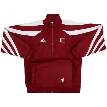 1990s Qatar adidas Full Tracksuit - 8/10 - (S)