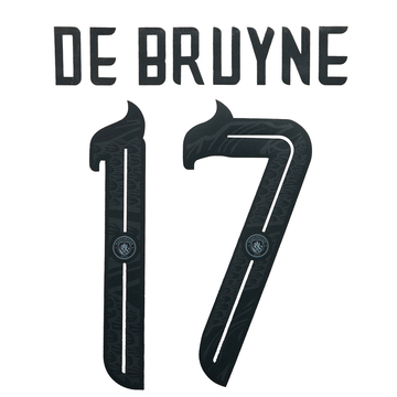 2023-24 Manchester City Fourth Chinese New Year De Bruyne #17 Kids Name Set