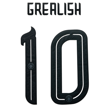 2023-24 Manchester City Fourth Chinese New Year Grealish #10 Kids Name Set