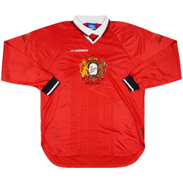 1997-99 SG Bruchkobel Match Issue Home L/S Shirt #8