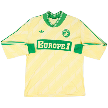 1987-88 Nantes Home L/S Shirt - 9/10 - (L)