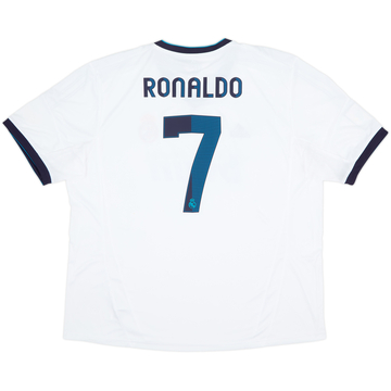 Camiseta de local del Real Madrid 2012-13 Ronaldo #7 (XXL)