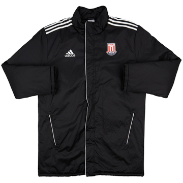 2012-13 Stoke City adidas Padded Bench Coat - 3/10 - (L)