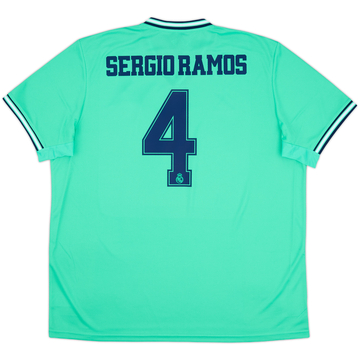 2019-20 Real Madrid Third Shirt Sergio Ramos #4 (XXL)