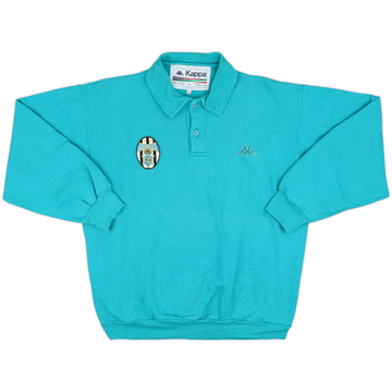 1989-91 Juventus Kappa Polo L/S Shirt - 8/10 - (XL)