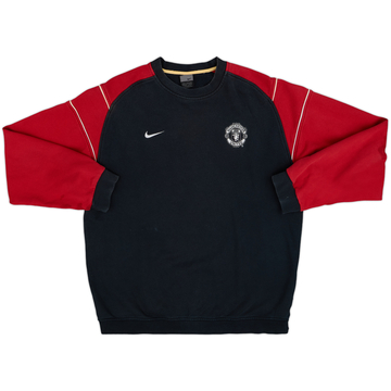 2003-04 Manchester United Nike Sweat Top - 6/10 - (L)