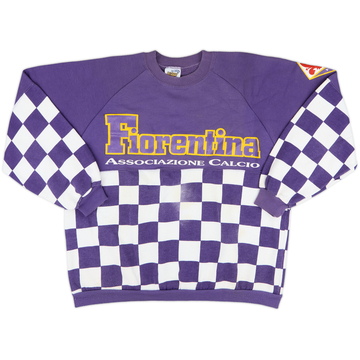 1990-91 Fiorentina Le Felpe Dei Grandi Club Sweat Top - 7/10 - (L)