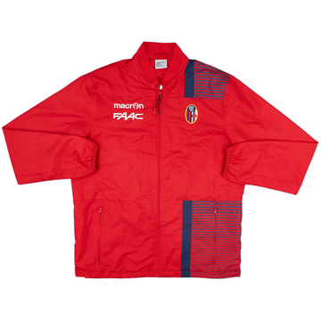 2015-16 Bologna Macron Track Jacket - 9/10 - (XL)