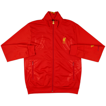 2009-10 Liverpool adidas Track Jacket - 8/10 - (L)