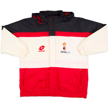 1994-95 AC Milan Lotto Padded Bench Coat - 8/10 - (XL)