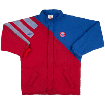 1993-95 Bayern Munich adidas Padded Bench Coat - 4/10 - (L/XL)