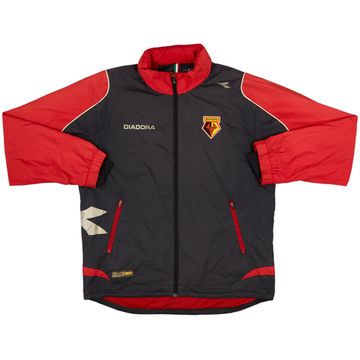 2005-06 Watford Diadora Hooded Rain Jacket - 5/10 - (L)