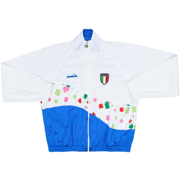 1986-88 Italy Diadora Track Jacket - 8/10 - (L)