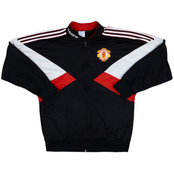 1986-88 Manchester United adidas Track Jacket - 9/10 - (S)