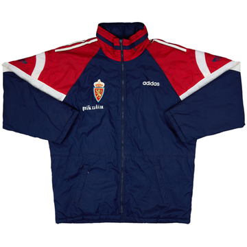1995-96 Real Zaragoza adidas Padded Bench Coat - 7/10 - (L)