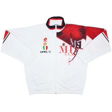 1993-94 AC Milan Lotto Track Jacket - 7/10 - (XXL)