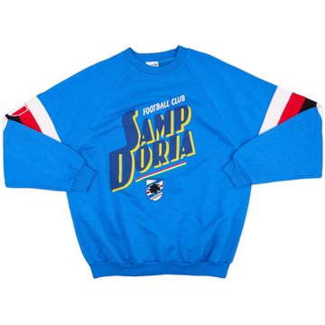 1990-91 Sampdoria Le Felpe Dei Grandi Club Sweat Top - 8/10 - (L)