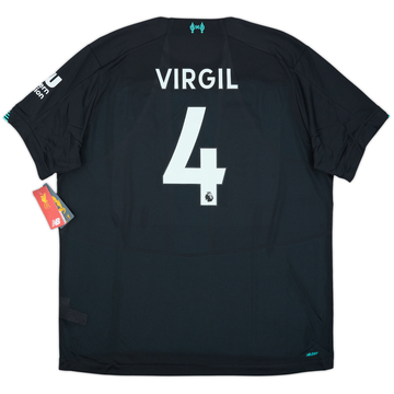 2019-20 Liverpool Third Shirt Virgil #4 (XXL)