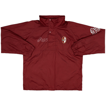 2005-06 Torino Asics 1/4 Zip Hooded Windbreaker - 5/10 - (S)