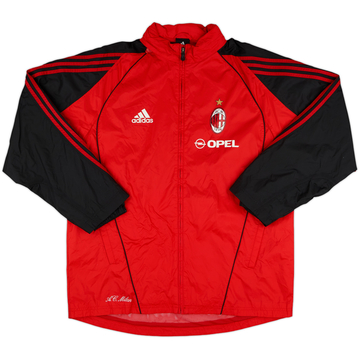 2005-06 AC Milan adidas Hooded Rain Jacket - 6/10 - (M)