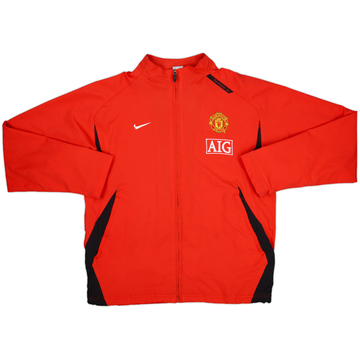 2007-08 Manchester United Nike Track Jacket - 8/10 - (L)