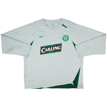 2007-08 Celtic Player Issue Nike Training L/S Shirt - 7/10 - (XXL)
