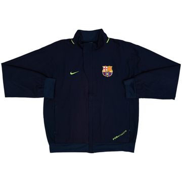 2007-08 Barcelona Nike Track Jacket - 8/10 - (M)