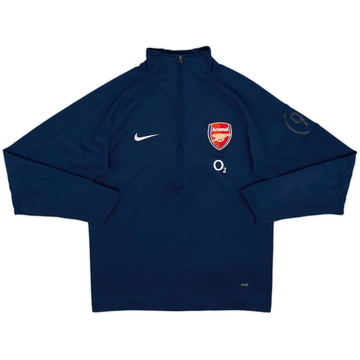 2005-06 Arsenal Nike 1/2 Zip Drill Top - 7/10 - (M)
