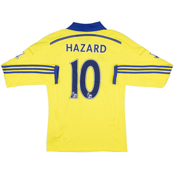 2014-15 Chelsea Away L/S Shirt Hazard #10 (S)