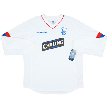 2003-04 Rangers Third L/S Shirt (L)