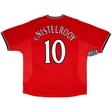 2000-02 Manchester United Home Shirt V.Nistelrooy #10 (XXL)