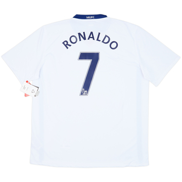 2008-10 Manchester United Away Shirt Ronaldo #7 (XL)